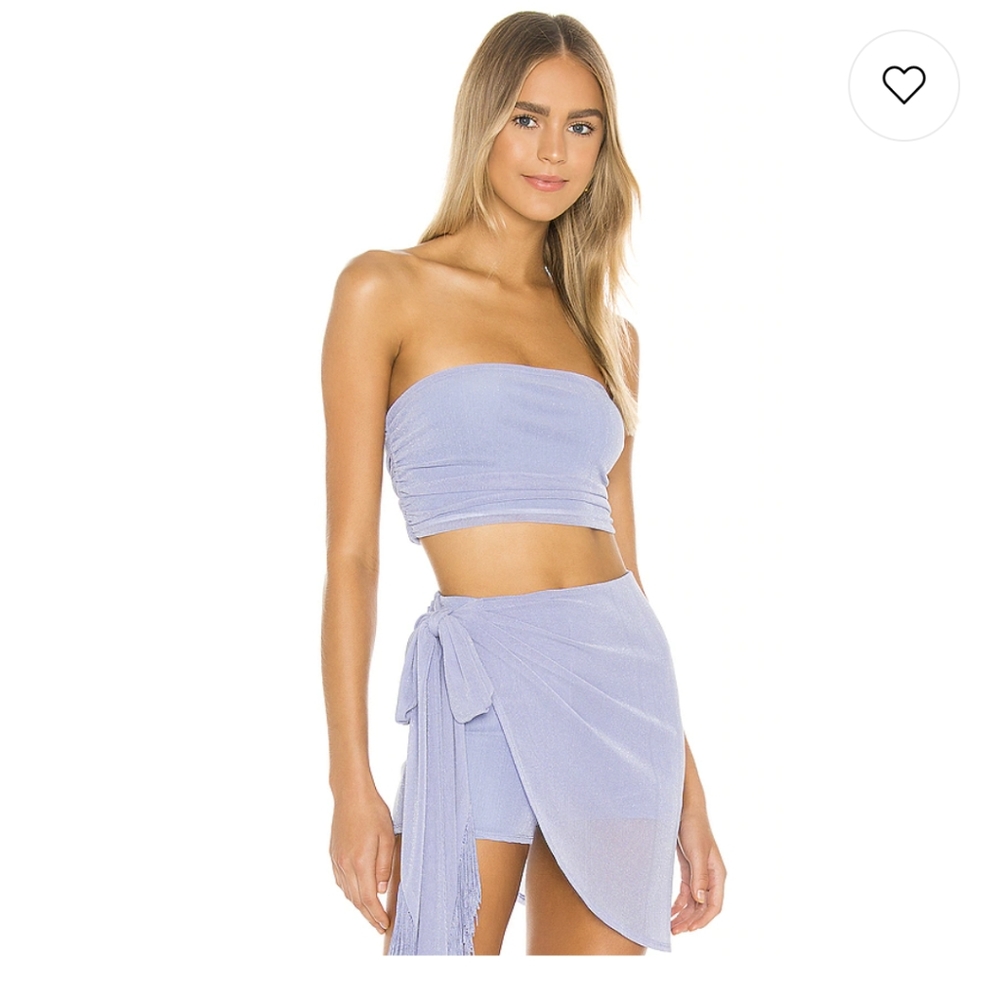 x REVOLVE Isla Top in Periwinkle Michael Costell